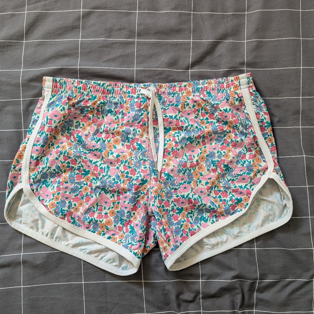 Pool Boy Floral Lined Swim Trunks